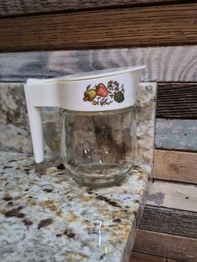 Vintage Corning Spice Of Life Creamer Pitcher Or Syrup Dispenser RARE